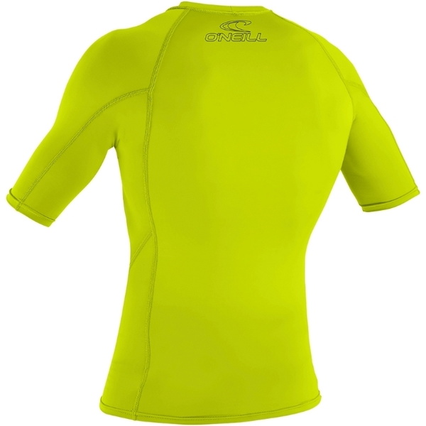 2026 O'Neill Colete De Lycra De Manga Curta Para Jovens Skins 3345 - Lime